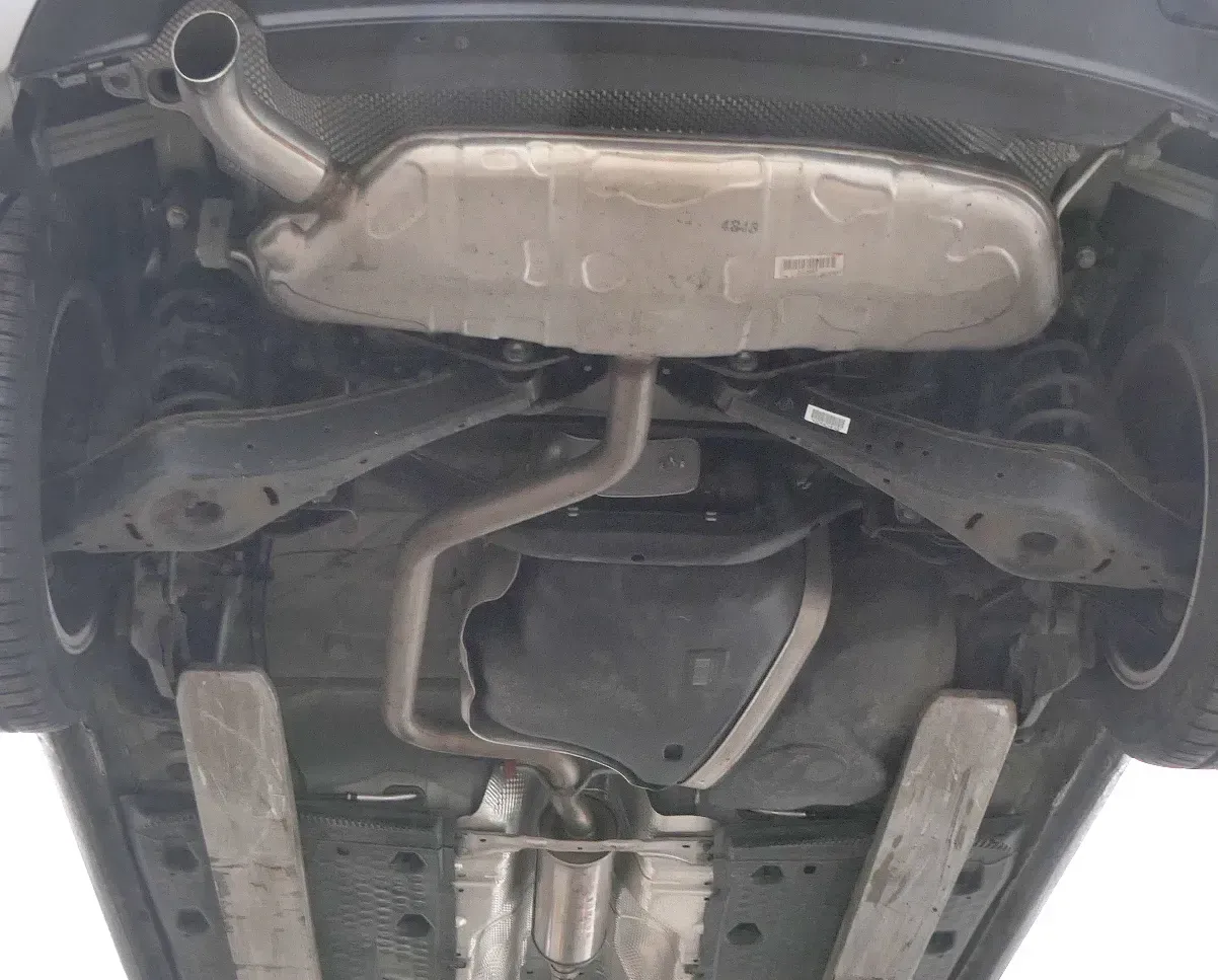 VW Golf 5 + 5M Plus Auspuff Mittelschalldämper + Ends hinten 1,2 TFSI CBZB CBZA - Bild 1