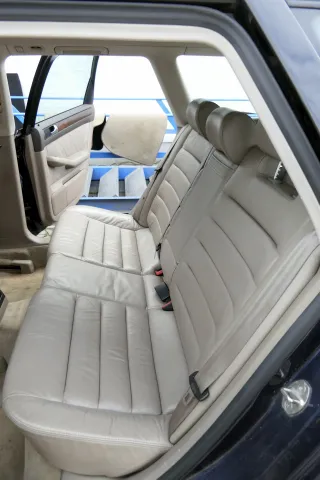 Audi A6 4B Kombi Avant Rückbank Rücksitzbank Sitz Rücksitz melange nappa Leder - Bild 2