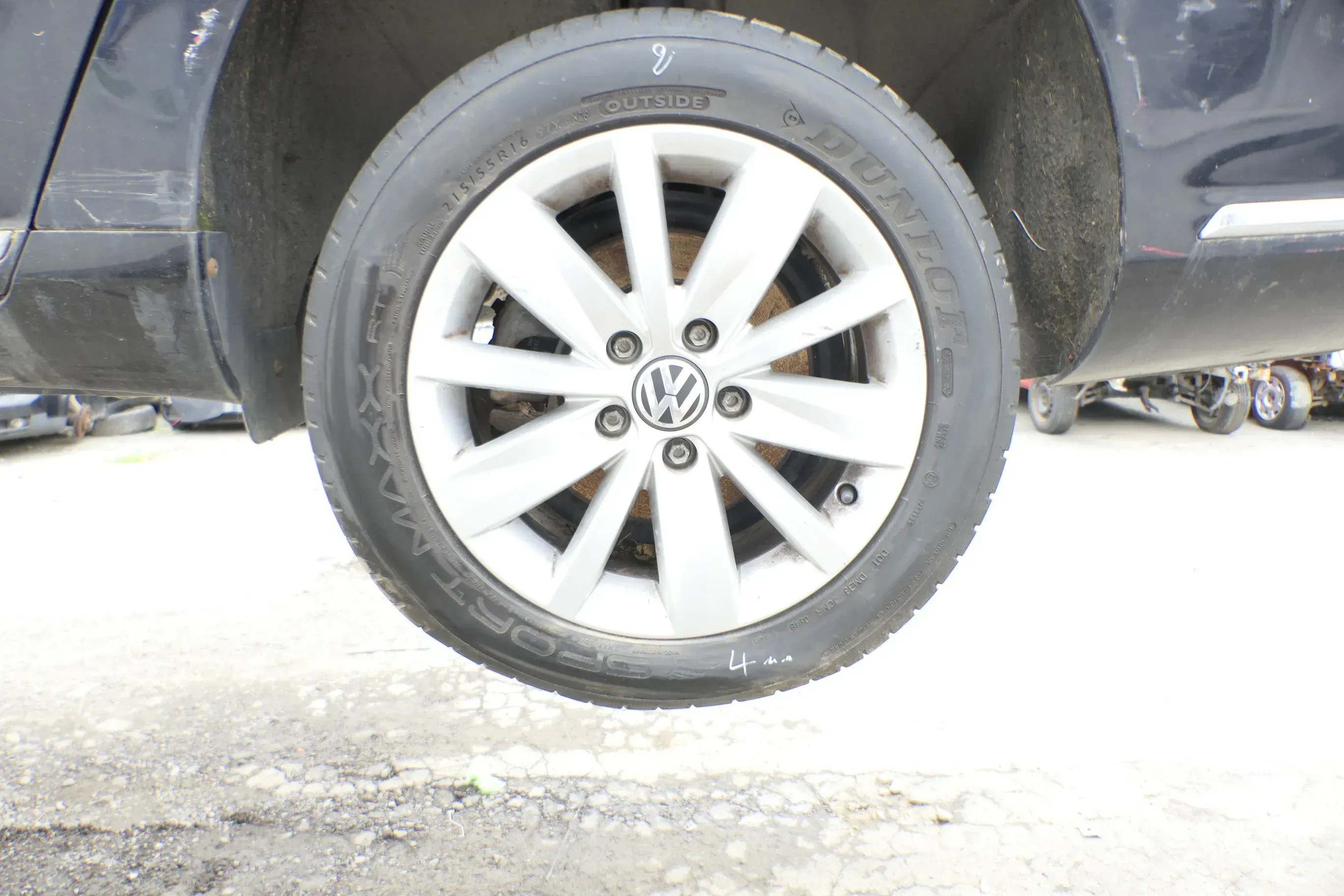 1x VW Passat 3C B7 Alufelge Felge 3AA601025 7x16H2 ET45 5x112 Perugia   2 - Bild 1