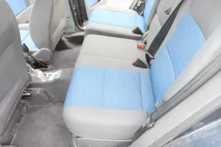 VW Golf 5M Plus Sitze Rückbank Rücksitzbank Lehne hinten blau (ohne Kopfstützen - Bild 3