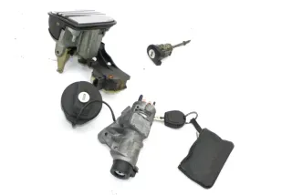 Seat Ibiza 6L Schloßsystem 1xTürschloß Heckschloß 1x Schlüssel Schloß Zündschloß - Bild 1