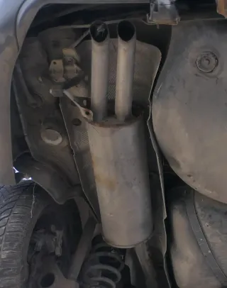 Audi A6 4B Auspuff Endschalldämpfer hinten 2,5 TDI 4B0253609CG - Bild 1