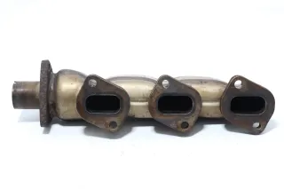 Audi A4 A6 4F Krümmer Abgaskrümmer 059253034P ASB BMK BPP rechts 6 Zylinder ## - Bild 1