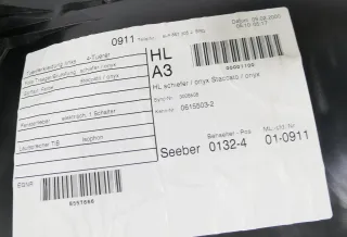 Audi A3 8L Türverkleidung Verkleidung Tür hinten links 4/5-Türer schiefer onyx - Bild 2