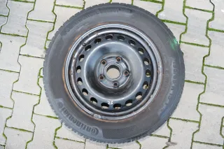 VW Golf 6 Touran 1T 195/65 R15 91T Winterreifen M+S Felgen Reifen M&S ca.3-6mm - Bild 6