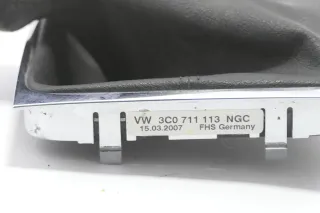 VW Passat 3C 5-Gang Schaltknauf Schaltsack Schaltung Schaltknüppel original Scha - Bild 2