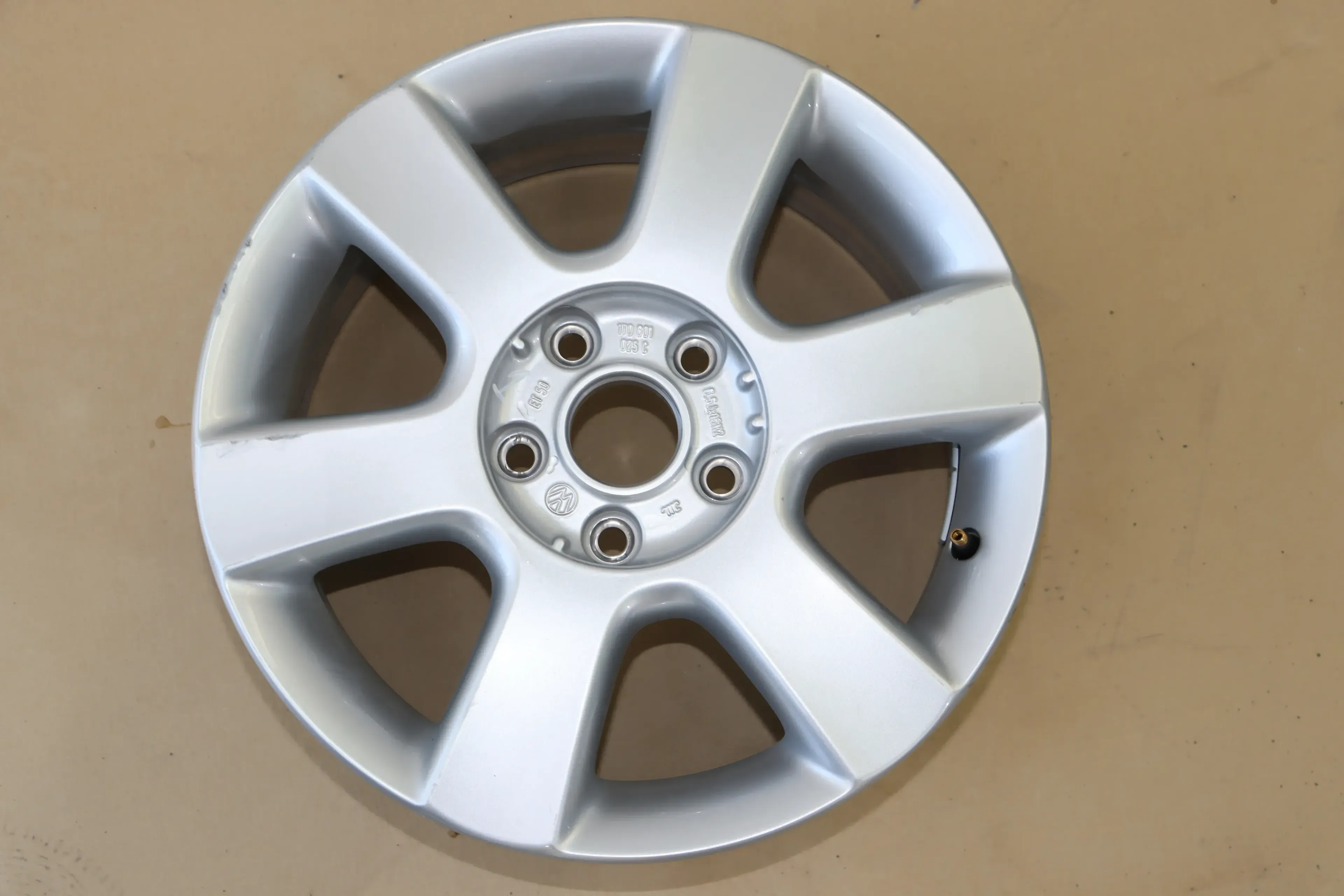 1x Golf 5 Eos Passat Original Alufelge Alu 1T0601025C 6,5x16H2 ET50 Touran    1 - Bild 1