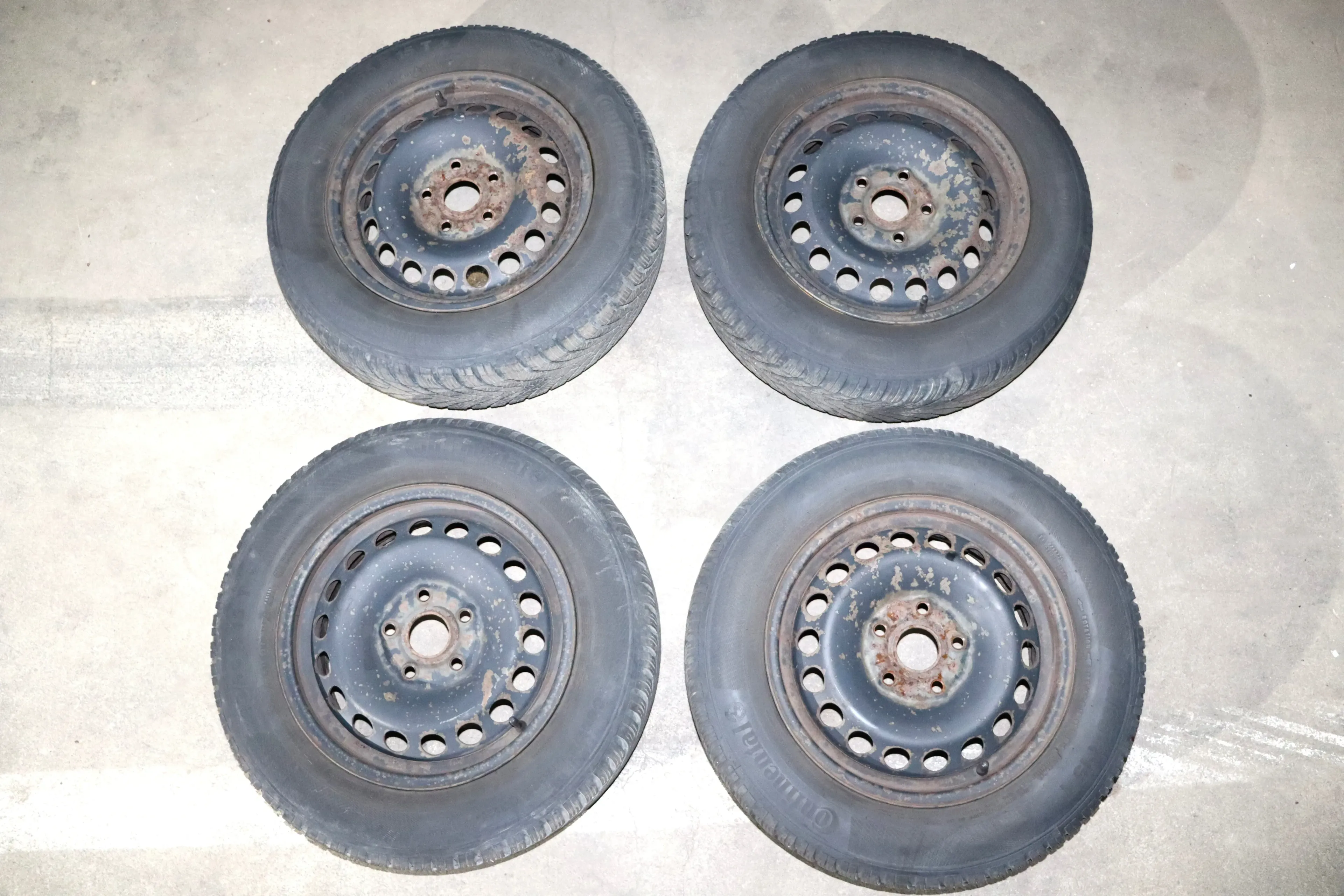 Skdoa Octavia 1Z 195/65 R15 91T Winterreifen M+S Felgen Reifen M&S ca. 4-6mm - Bild 1