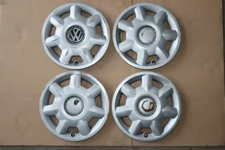 original 4 Stück VW Lupo Polo 6N Radkappe Radzierkappe 14 Zoll 1H0601147 Joker - Bild 1