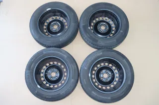 VW Golf Touran Sommerreifen Reifen Felgen 195/65 R15 91H Caddy 4-5mm - Bild 10