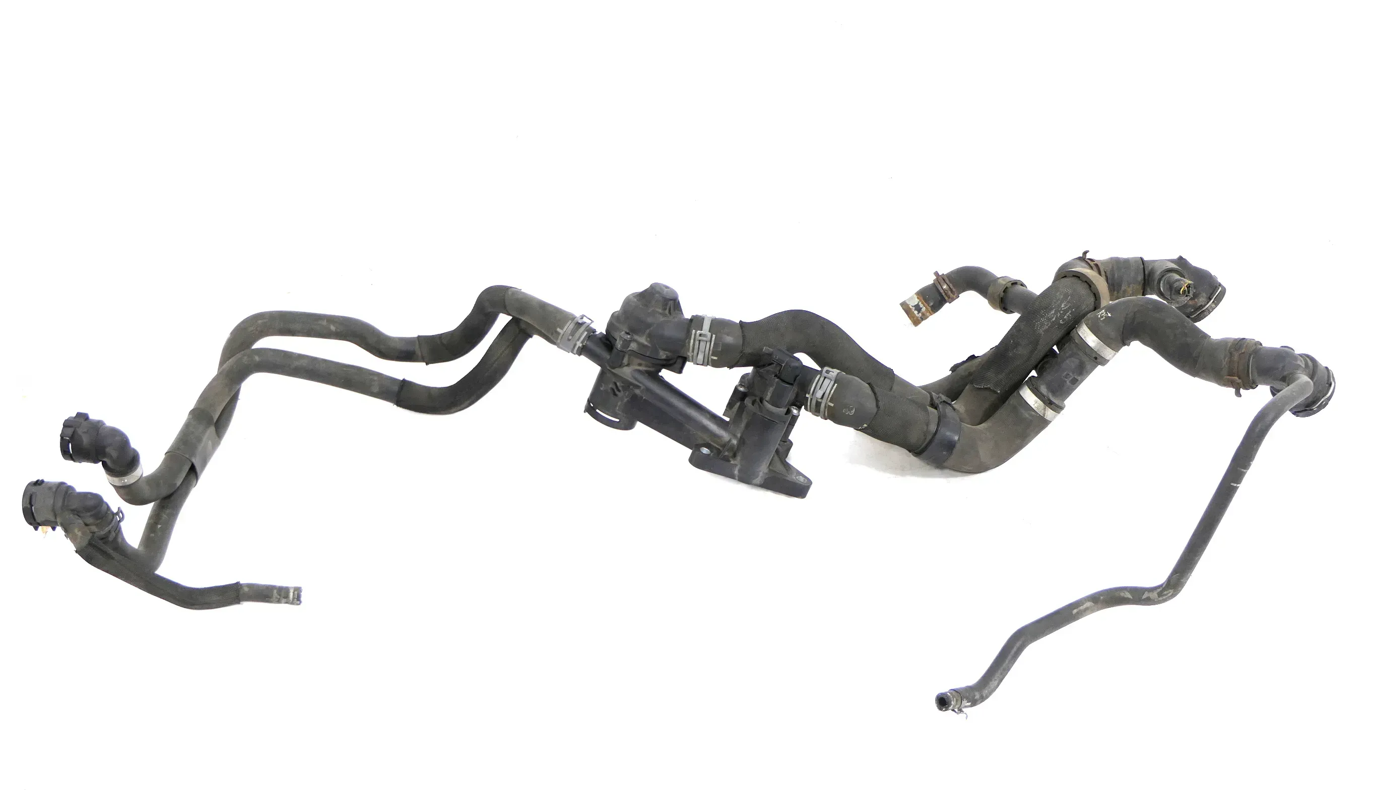Audi A4 8E B6 Thermostat Gehäuse Schlauch 2,0 ALT 03C121026AF CDGA - Bild 1