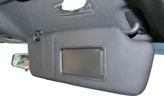 Audi A3 8P Sonnenblende rechts vorne 8P0857552A schwarz beleuchtet - Bild 2