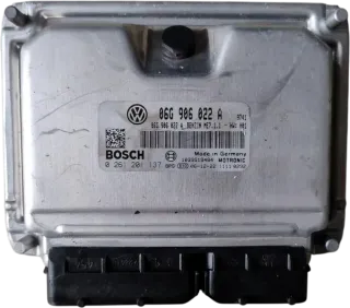 VW Caddy 2K Steuergerät Erdgas Gas Benzin BSX Motor 06G906022A Motorsteuergerät - Bild 1