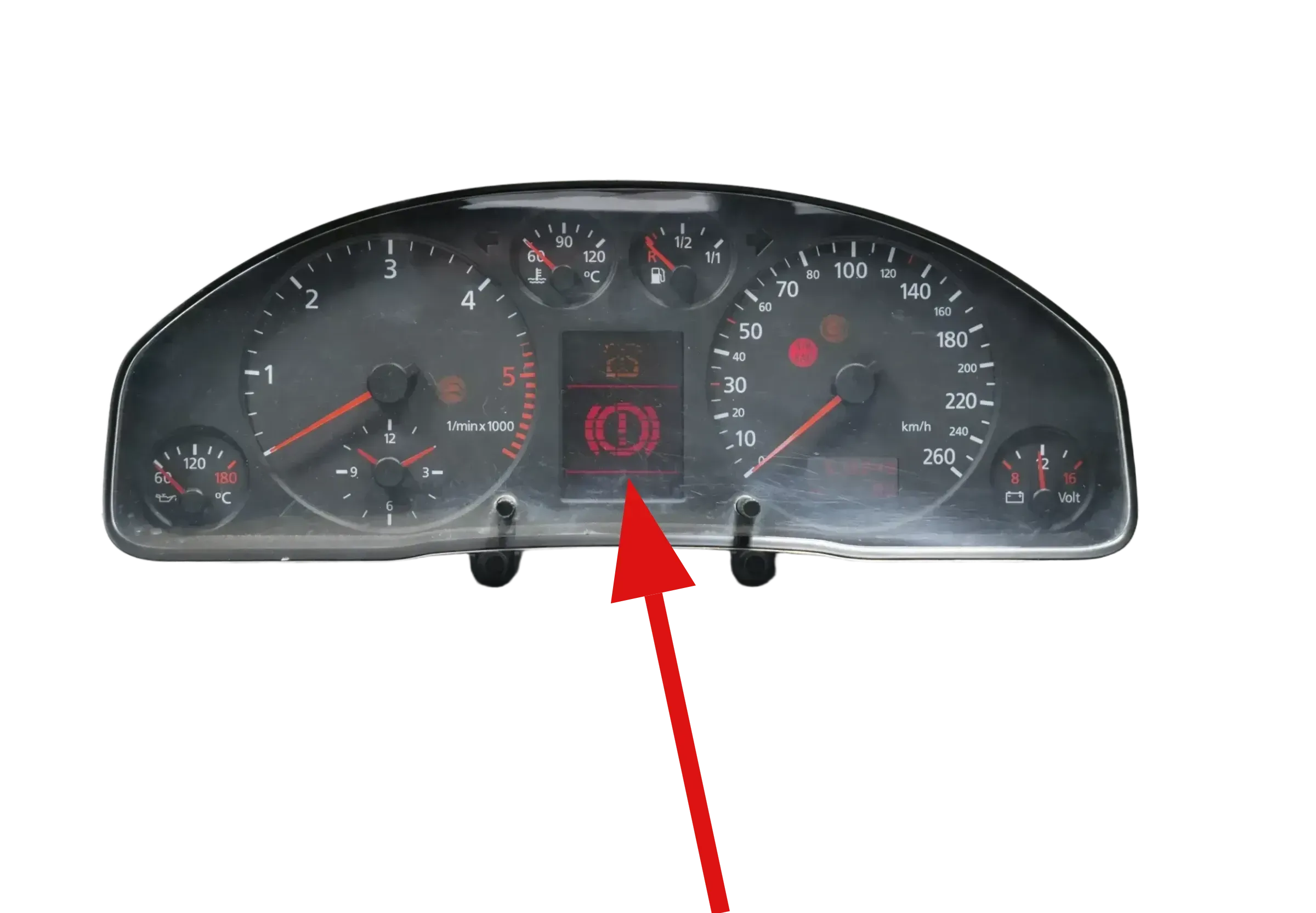 Audi A6 4B Tacho Tachometer Kombiinstrument 512.200km 4B0919881X 2,5 TDI AFB AKN - Bild 1