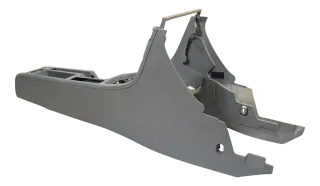 Audi A4 8E B6 B7 Mitteltunnel hinten Verkleidung um Handbremse Konsole  grau - Bild 5