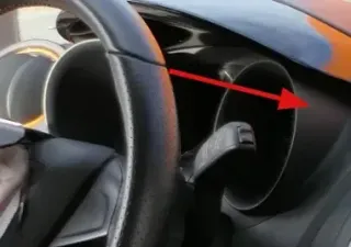 Ibiza 6J Tacho Tachometer Abdeckung Verkleidung schwarz Karbonschwarz 6J0857059A - Bild 3
