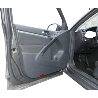 VW Tiguan 5N 1x Türverkleidung Verkleidung Tür vorne links schwarz - Bild 2