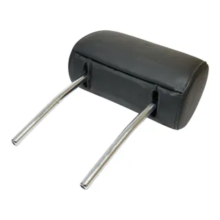 A4 8H Cabrio 8E B6 B7 Kopfstütze vorne links Leder schwarz Perlnappaleder - Bild 3