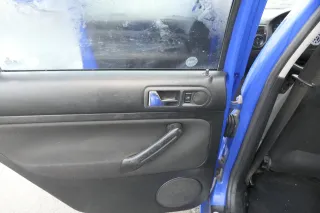 1x VW Golf 4 1J Kombi Türverkleidung Verkleidung Tür hinten links schwarz - Bild 3