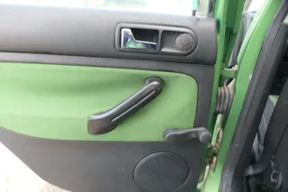 4x Golf 4 Limousine Türverkleidung Verkleidung Tür vorne hinten links recht grün - Bild 2