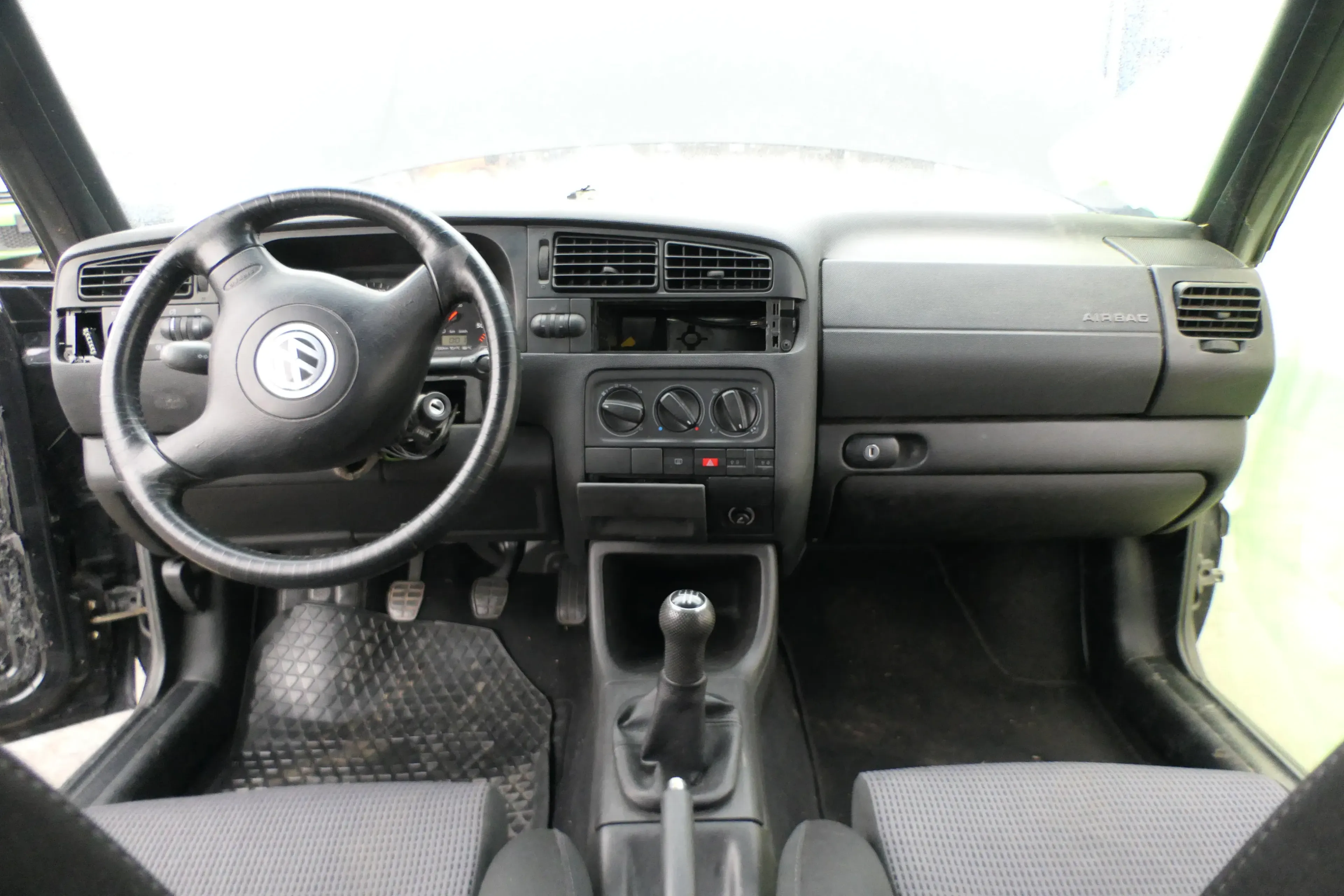 VW Golf 3 4 Cabrio 1E Steuergerät Airbag Airbagsteuergerät 1J0909608BA 1J0909608 - Bild 1