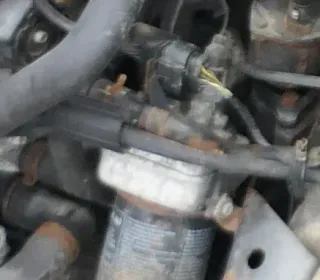 VW T4 Ölkühler Halter Ölfilterflansch 028115417 TDI Golf 3 Cabrio 1E AFN AHU - Bild 1
