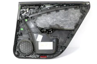 VW Passat 3C Kombi Türverkleidung Verkleidung Tür hinten links schwarz - Bild 5