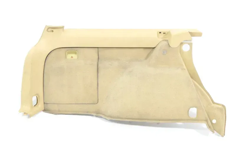 Passat 3BG 3B Abdeckung Verkleidung Kofferraum hinten links beige besch - Bild 1