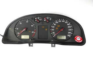 VW Passat 3B Tacho Tachometer Kombiinstrument 256.000km 3B0920802A TDI - Bild 2