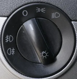 VW Polo 9N 9N3 T5 Lichtschalter Schalter Licht mit Nebelscheinwerf 6Q0941531C /N - Bild 1