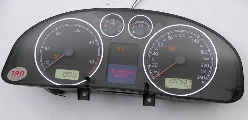 VW Passat 3BG Tacho Tachometer Kombiinstrument 280.000km 3B0920827A Diesel TDI - Bild 1