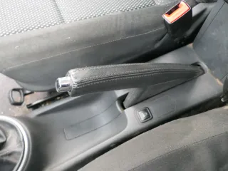 Skoda Roomster Handbremse Feststellbremse Leder schwarz Handbremshebel - Bild 2