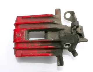 VW Polo 6R Bremssattel Bremszylinder rechts hinten 6R0615424 Sattel rot - Bild 1