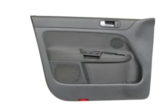 VW Golf Plus 5M 4x Türverkleidung Verkleidung Tür vorne hinten links re schwarz - Bild 5