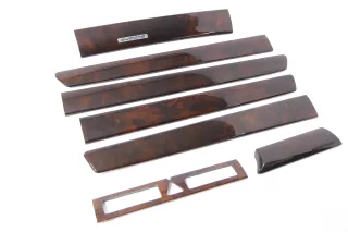 Audi A6 4B C5 Verkleidung Klappe Abdeckung Dekor Holz Optik Nußbaum Blende - Bild 1
