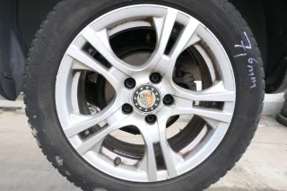 4x Passat 3BG A6 4B Alufelgen Felgen KBA 47127 7jx16H2 ET48 Platin - OHNE Reifen - Bild 4