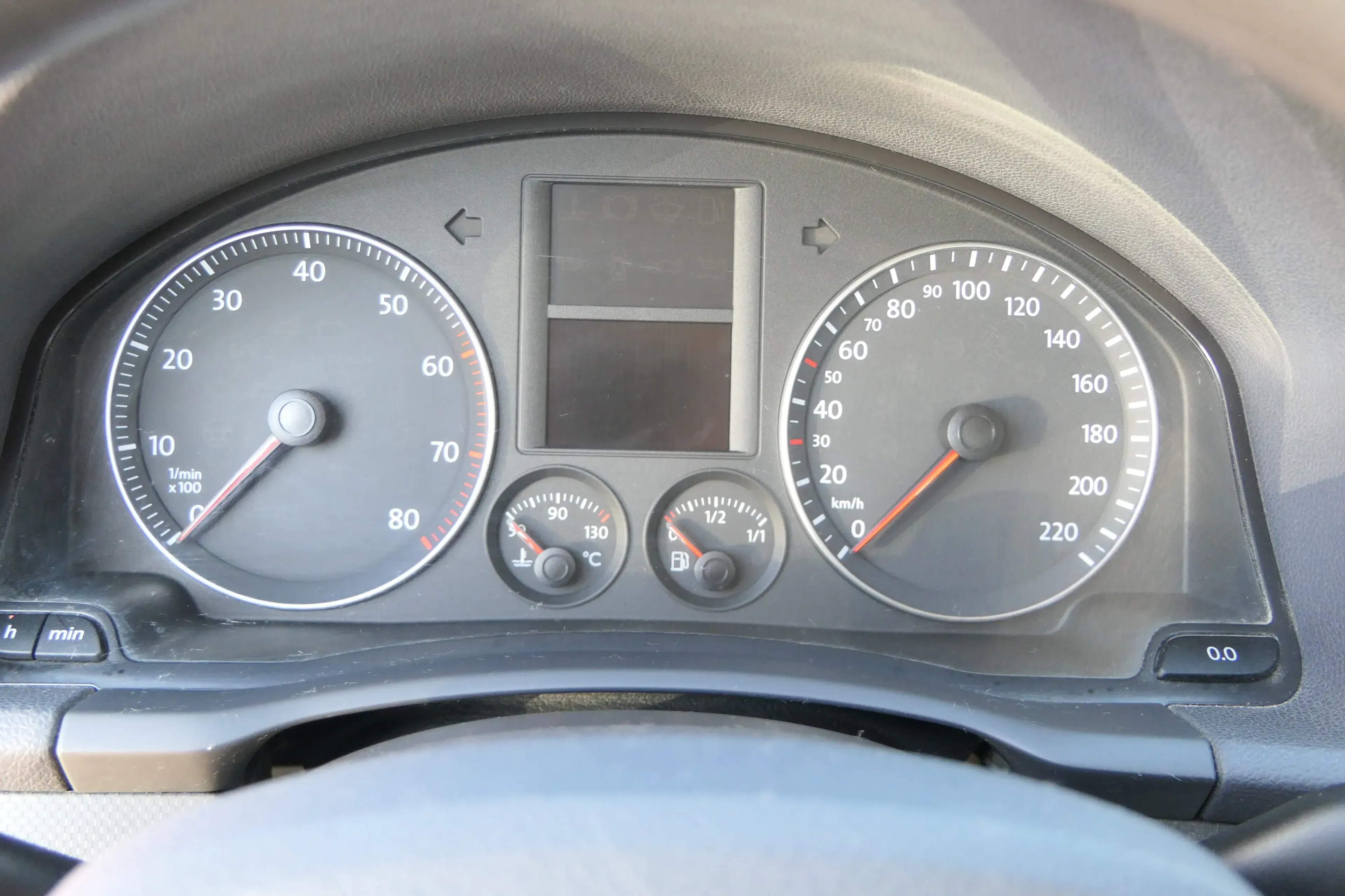 VW Golf 5 1K 5M Plus Tacho Tachometer Kombiinstrument 1K0920851M - 232.000km - Bild 1