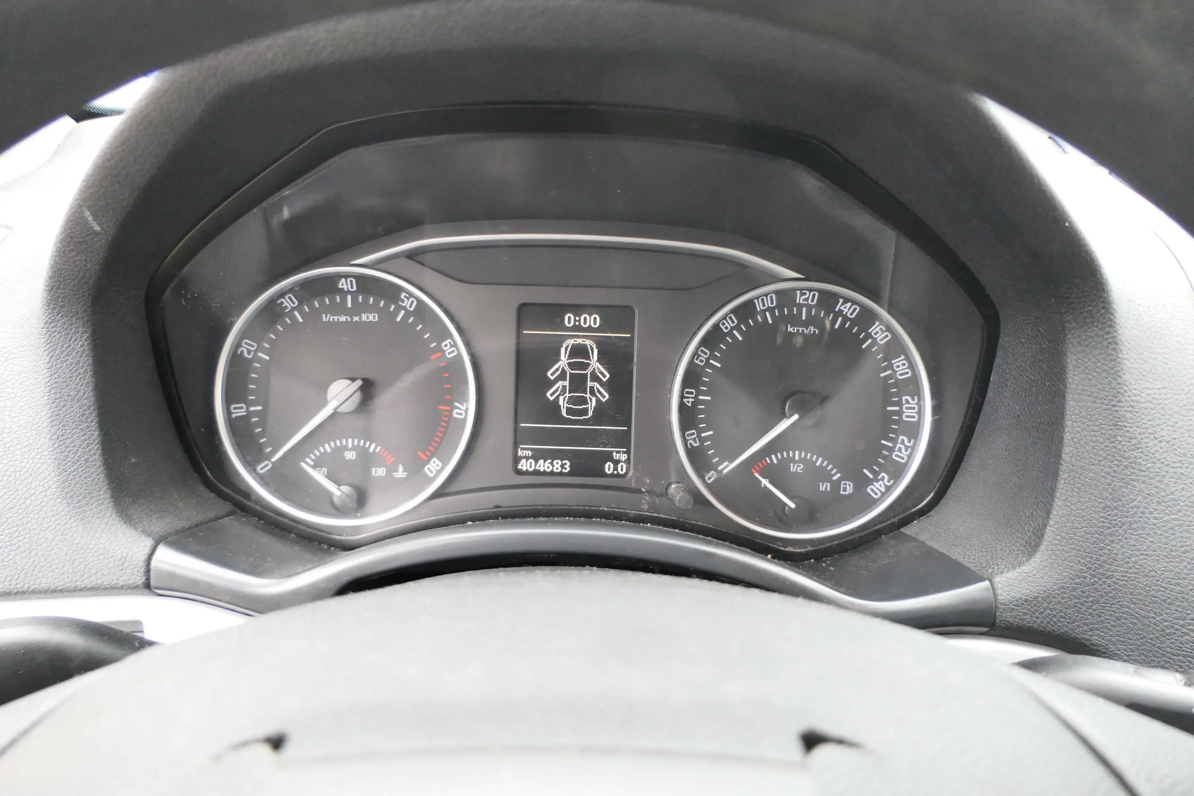 Skoda Octavia 1Z Tacho Tachometer Kombiinstrument 404.000km 1Z0920843F Benziner - Bild 1