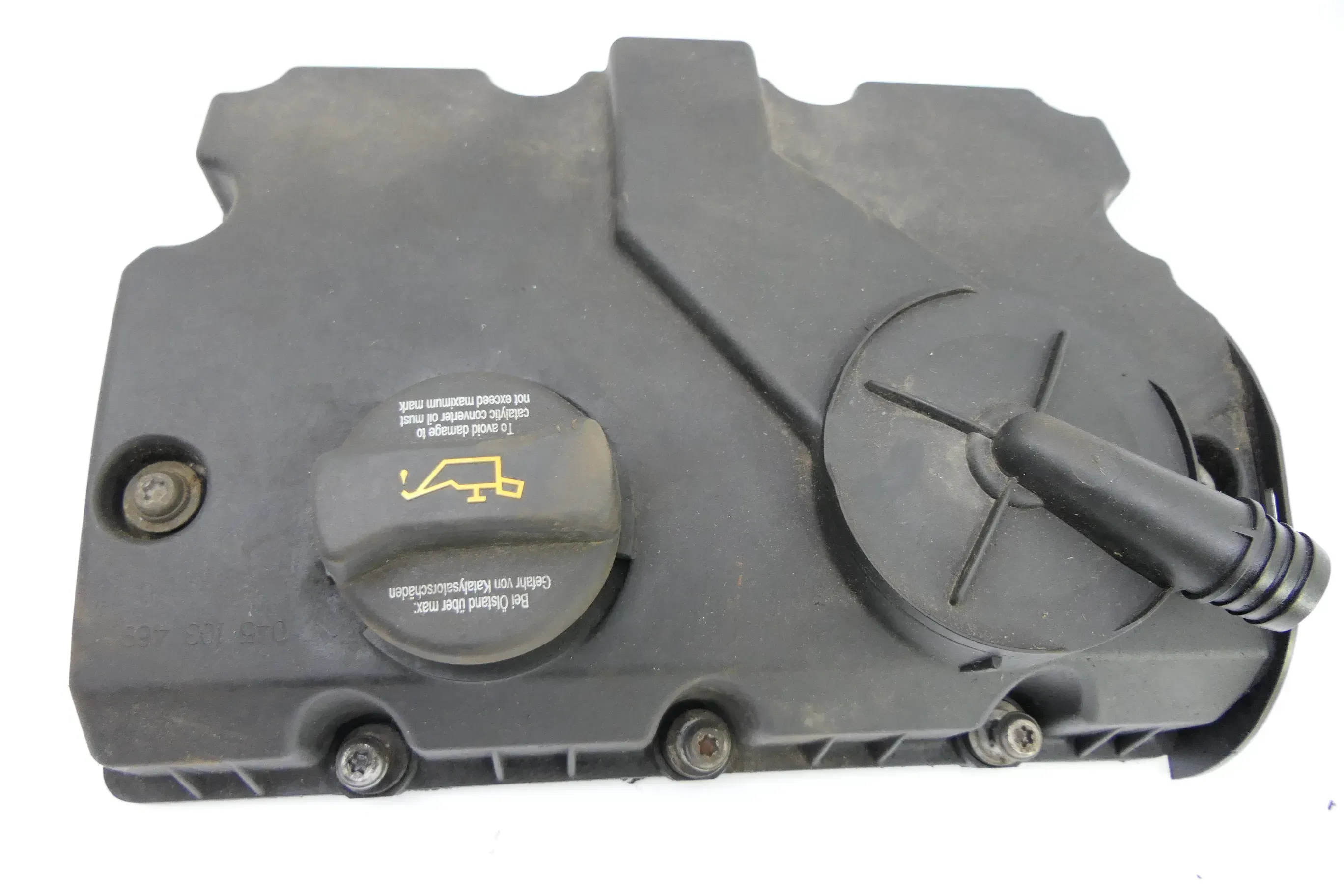 VW Polo 9N3 9N Zylinderkopf Deckel 1,4 TDI 3 Zylinder  045103475C Ventildeckel - Bild 1