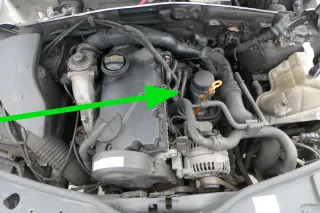 Passat 3BG A4 TDI Leitung Leitungen Kraftstoffleitung Rohre Rohr 1,9 TDI AWX AVF - Bild 2