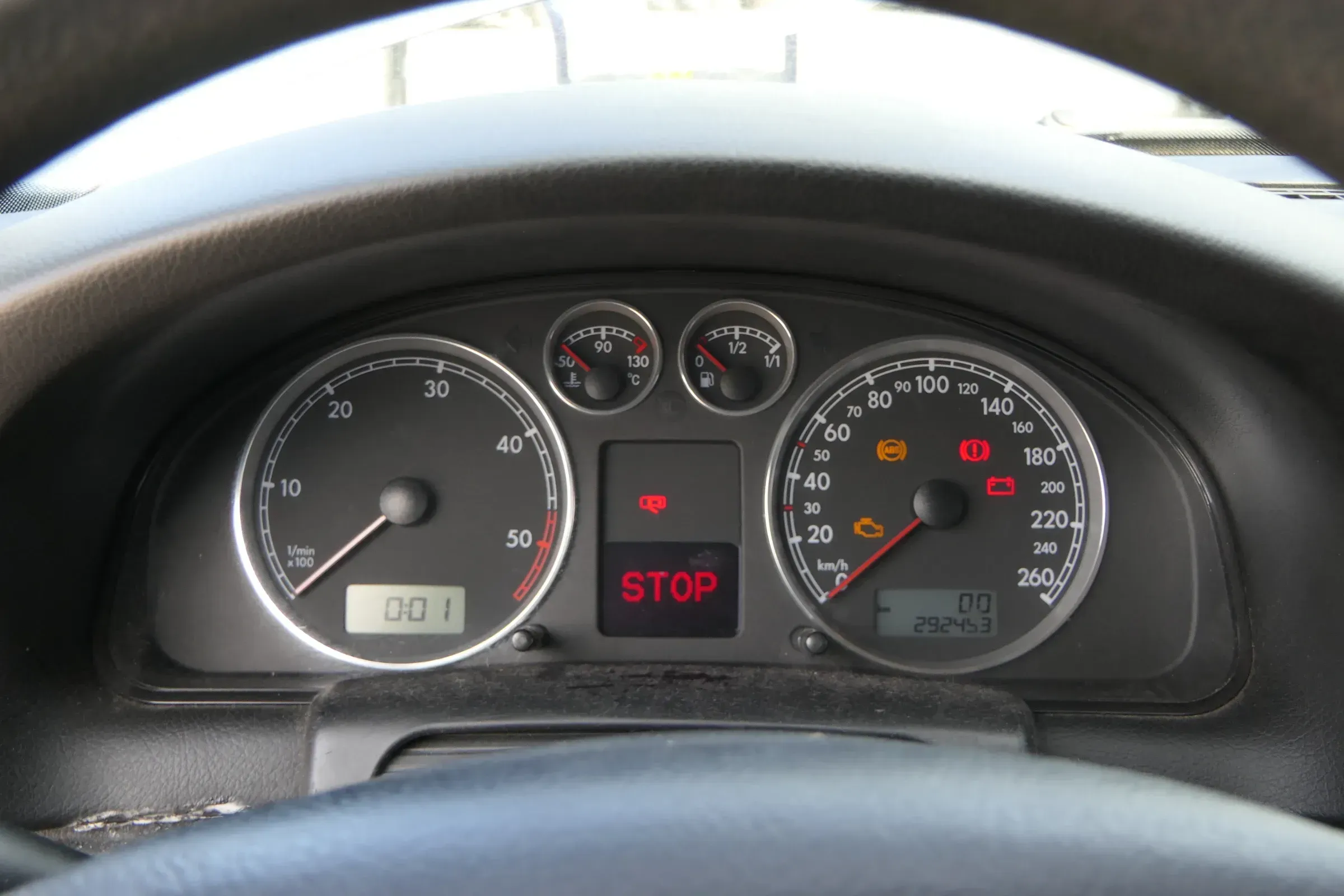 VW Passat 3BG Tacho Tachometer Kombiinstrument 292.000km 3B0920829A Diesel TDI - Bild 1