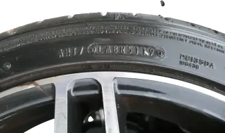 4x 3BG A6 4B Alufelgen Felgen KBA 47855 6-7mm 225/40 RR18 92W Reifen 18 Zoll - Bild 7