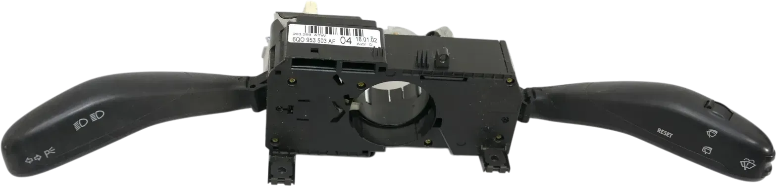 VW Polo 9N 9N3 T5 Lenkstockschalter Blinkerhebel Wischerhebel 6Q0953503AF - Bild 1