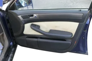 Audi A6 4B Türverkleidung Verkleidung Tür vorne hinten Leder besch melange beige - Bild 4