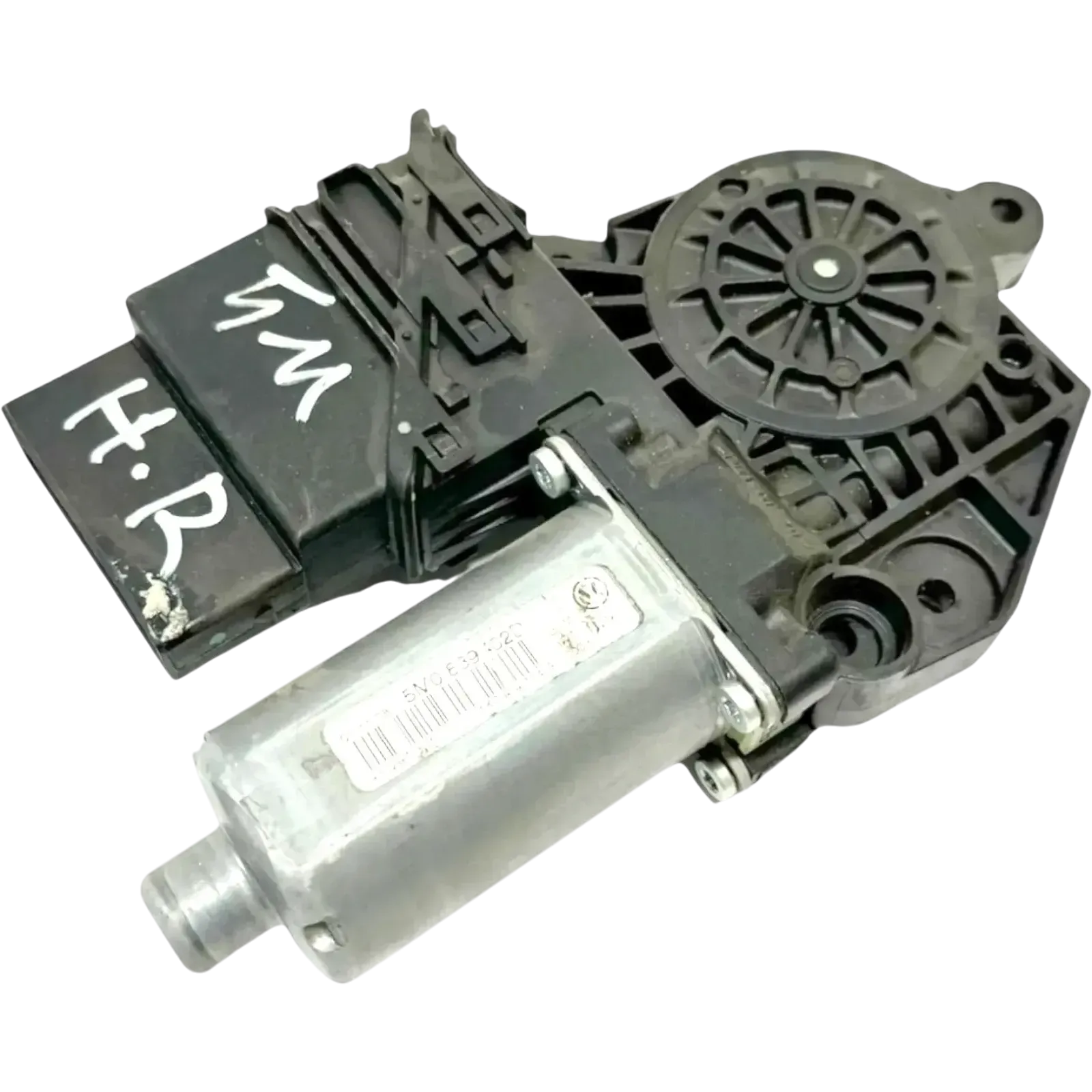 VW Golf 5 Plus 5M ektrischer Fensterheber Motor hinten rechts 1K0959704AL - Bild 1