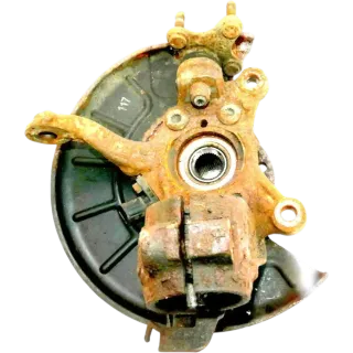 Audi A3 8P Caddy Achsschenkel Radlager rechts vorn 1K0407256AA 54,6mm - Bild 2