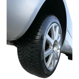 4x VW Golf 5 9N 6Y Reifen 235/45 R17 94V Allwetterreifen 2x ca5-7mm 2x 3,5-5mm - Bild 4