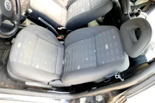 Arosa VW Lupo Sitz vorn links Fahrersitz Höhenverstellung höhenverste dunkel - Bild 1