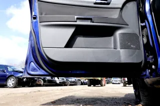 1x VW Polo 9N 9N3 Türverkleidung Verkleidung Tür vorne links  4/5-Türer dunkel - Bild 2
