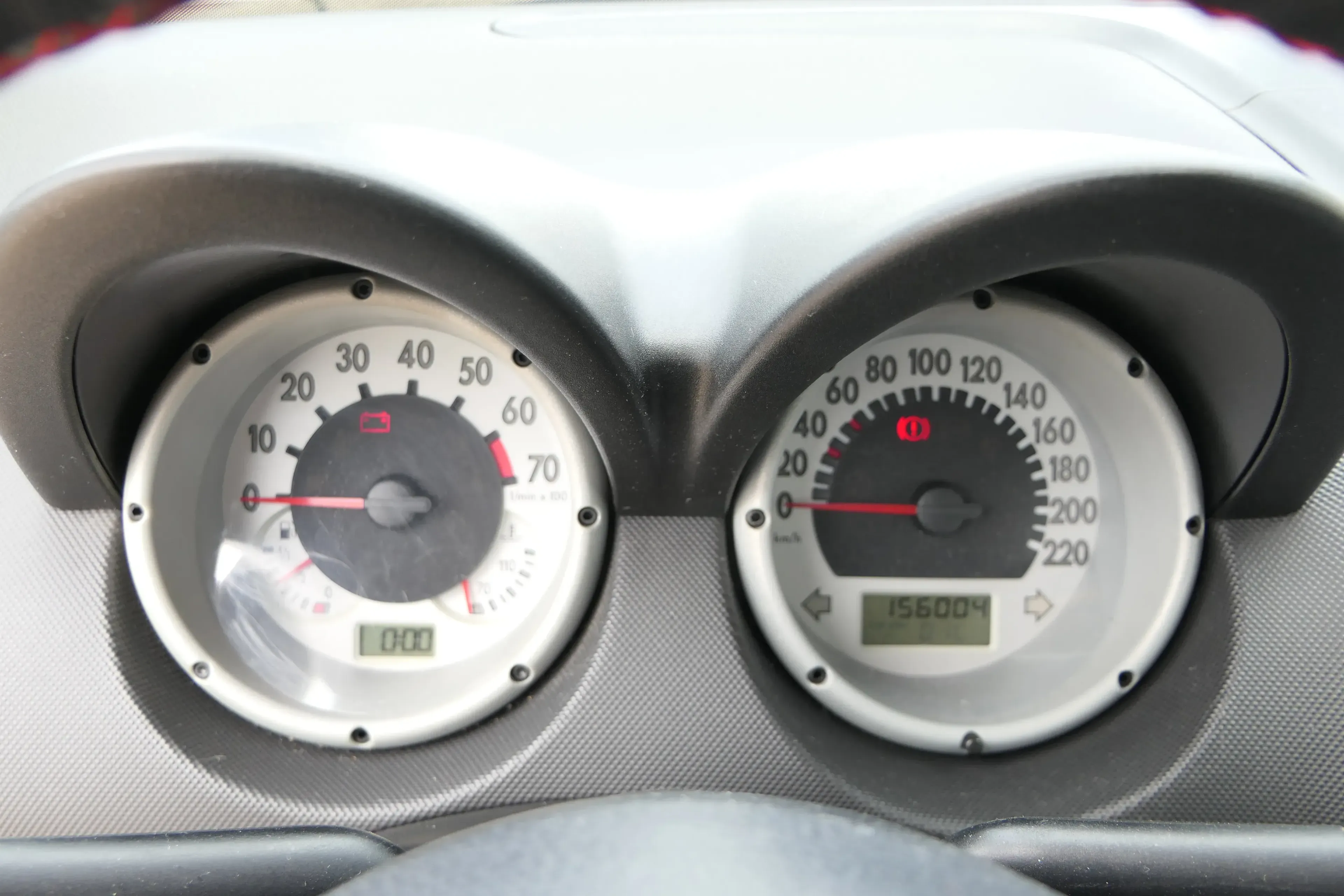 VW Lupo Tacho Tachometer Kombiinstrument 156.000 km 6X0920800B 1,0 50PS AHT - Bild 1